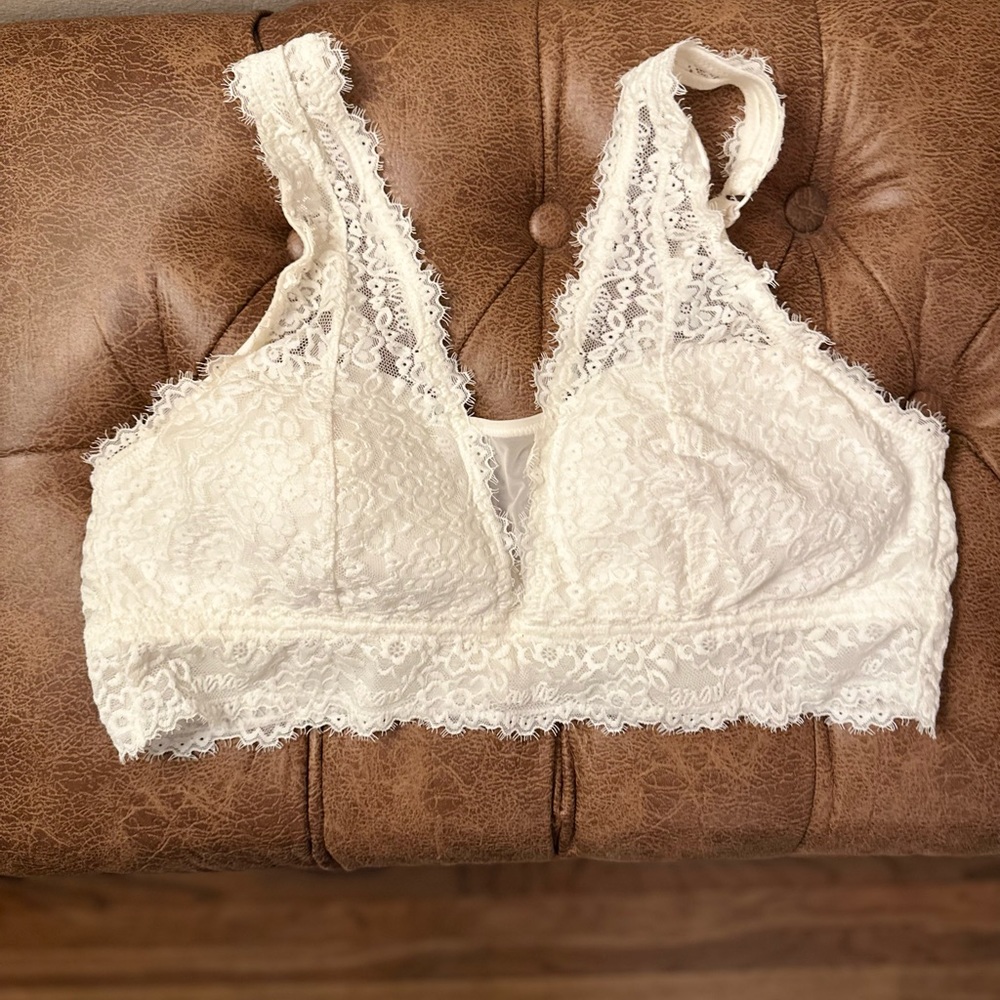 White Aerie Bralette XL